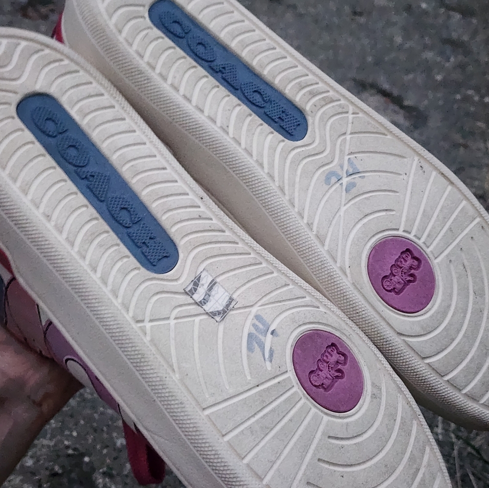 Coach Colorful Women's Sneakers - Picture 5 of 5